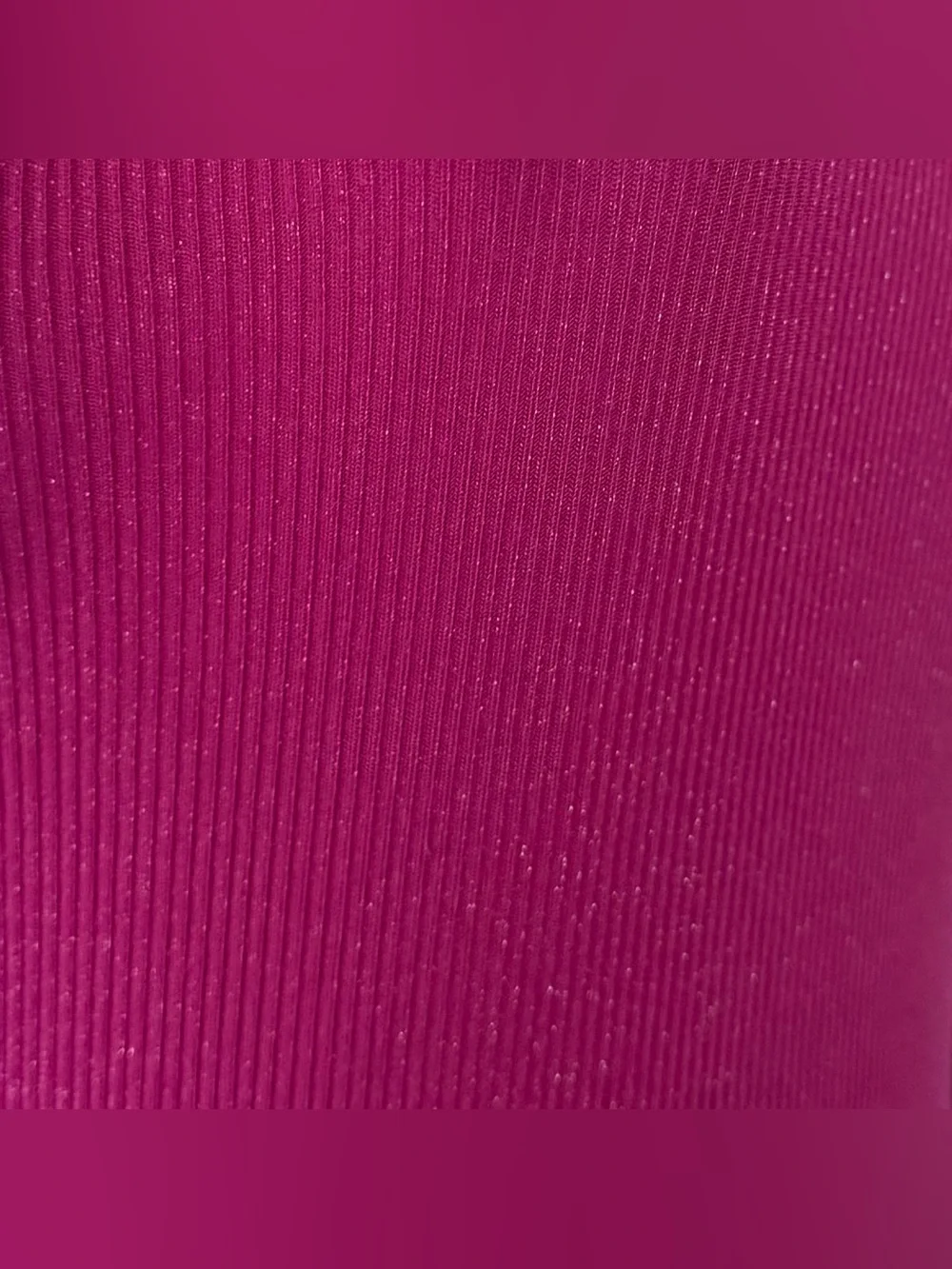 SKIMS Soft Lounge Long Sleeve Maxi Dress Large Fuchsia Foil Metallic Large Rare - Picture 10 of 10